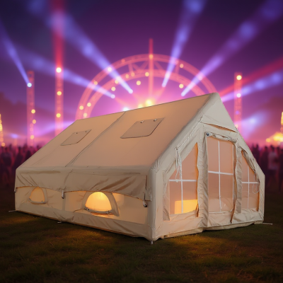 Туристическая надувная палатка